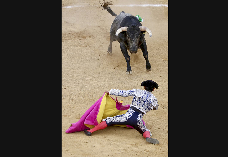 Las corridas de toros también se hicieron presentes con una exhibición que deleitó a los taurinos.│Ariel Ojeda