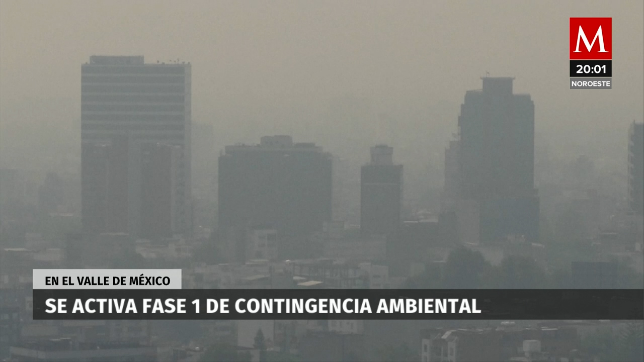 Pese a lluvia, mantienen Fase 1 de contingencia ambiental en el Valle de México