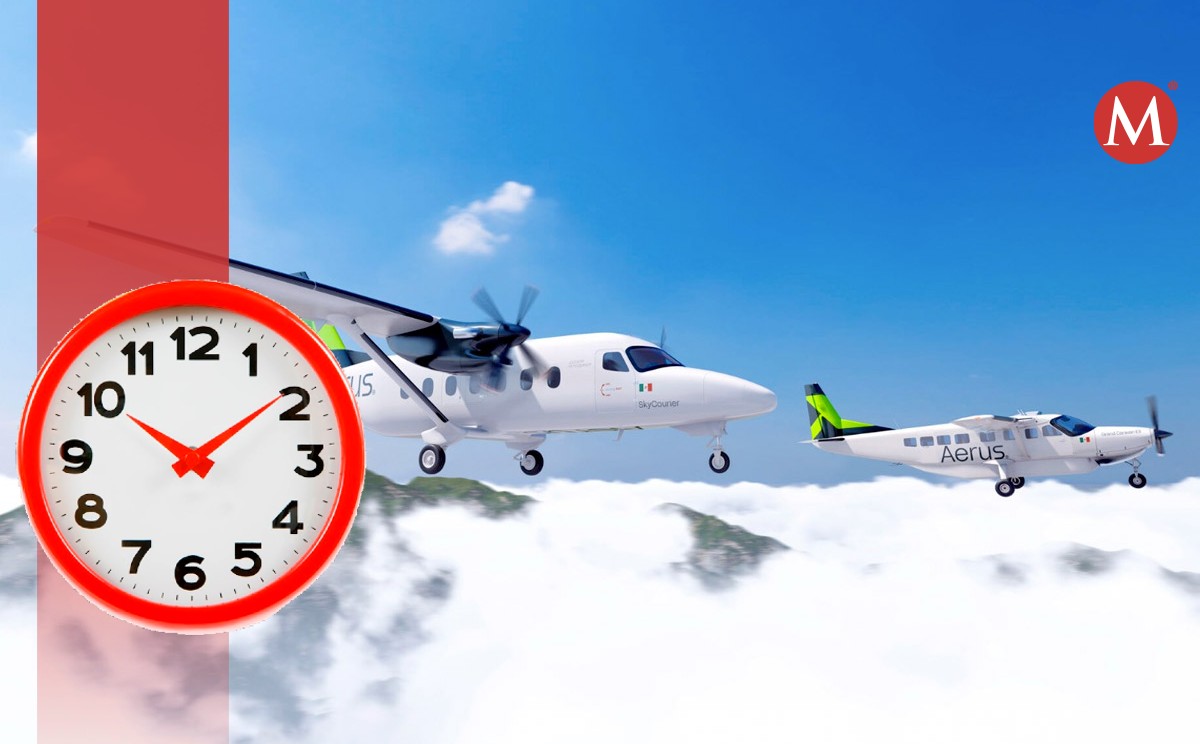 Aerus tiene disponible los horarios de sus vuelos hacia destinos de Tamaulipas.