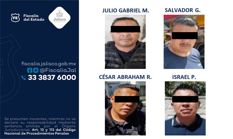 Dictan prisión preventiva a policías de Tlajomulco acusados de abuso de autoridad (Cortesía)