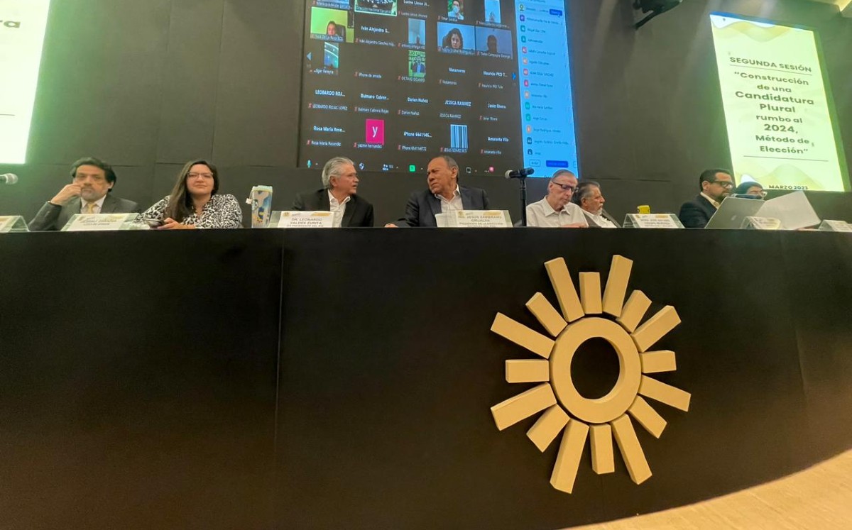 Frente Cívico Nacional pide a oposición método abierto para definir candidatura presidencial. | Liliana Padilla