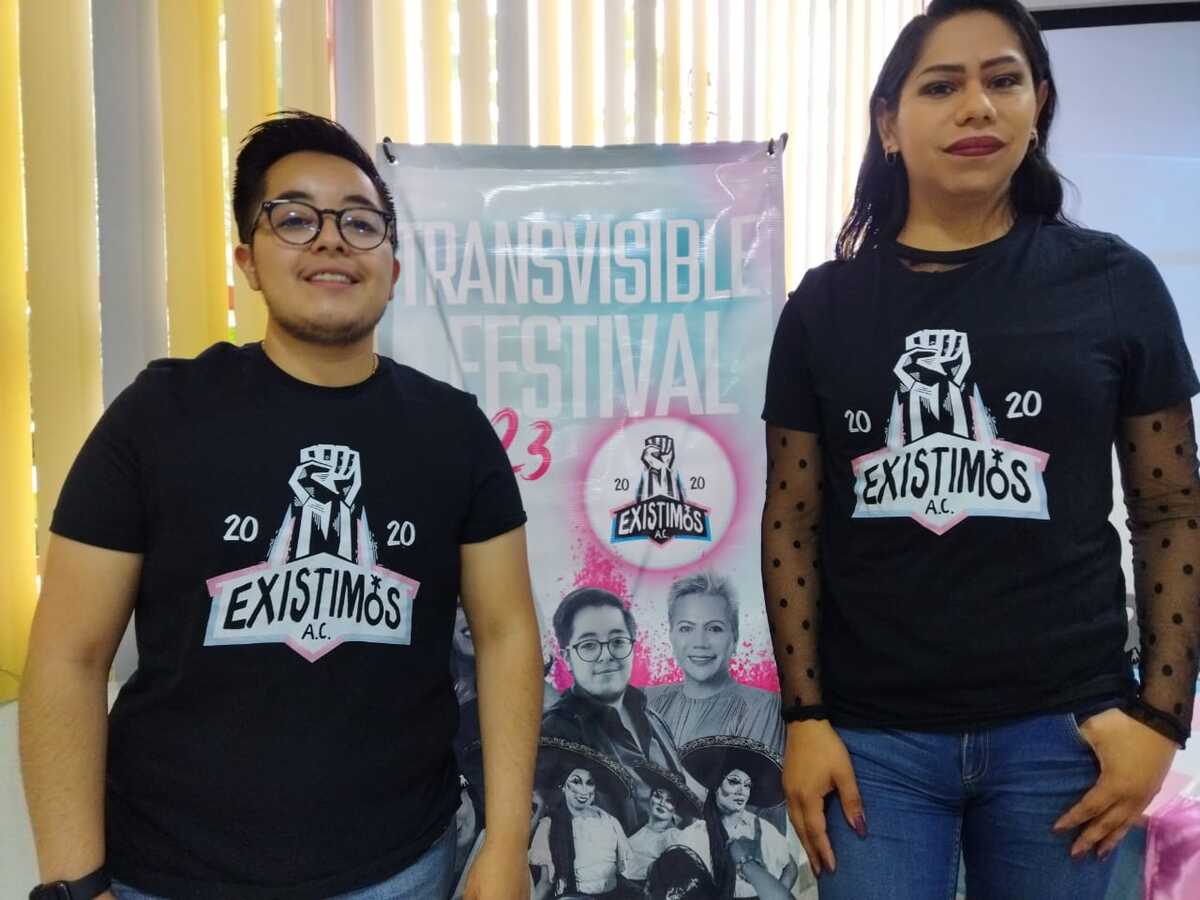 Mario Vargas Baños, presidente del Colectivo Existimos  expuso que la discriminación es un tema que deben enfrentar día a día (Elizabeth Hernández)