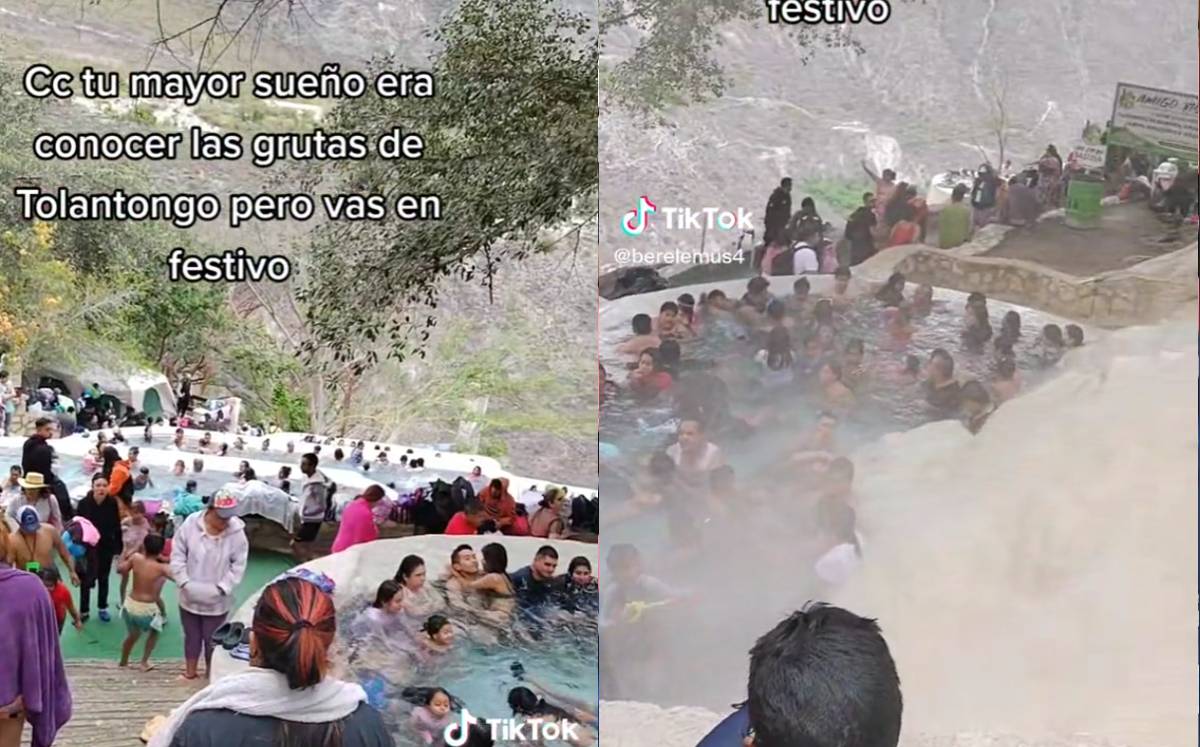 Mujer visita grutas de Tolantongo y se va decepcionada | TikTok