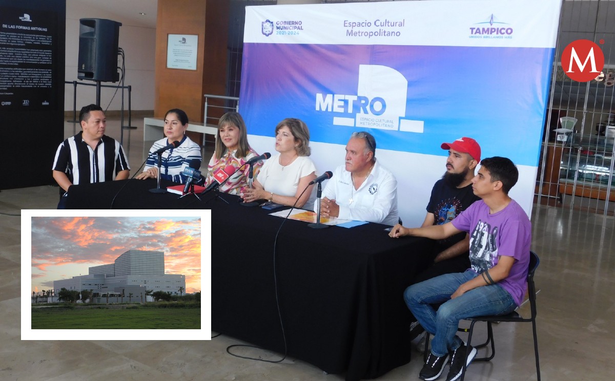 Presentan cartelera cultural del Bicentenario en Metro Tampico