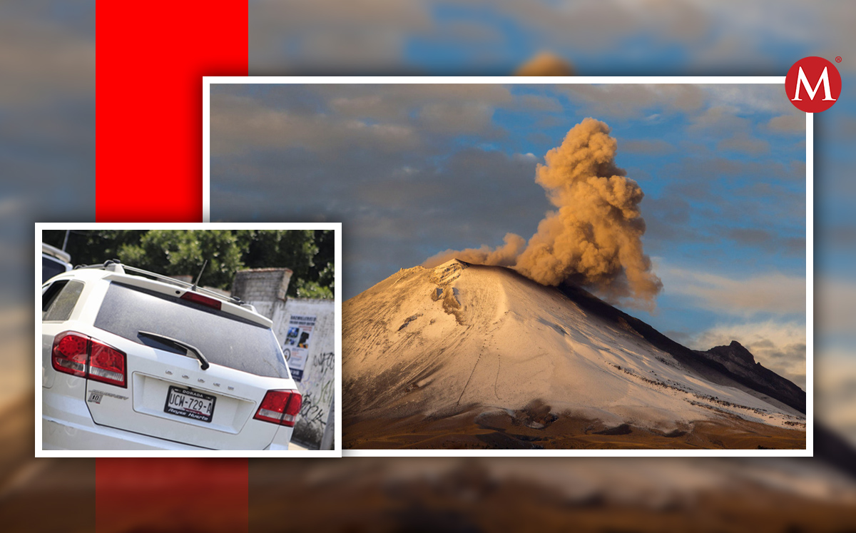 Puebla registra caída de ceniza del volcán Popocatépetl | Andrés Lobato