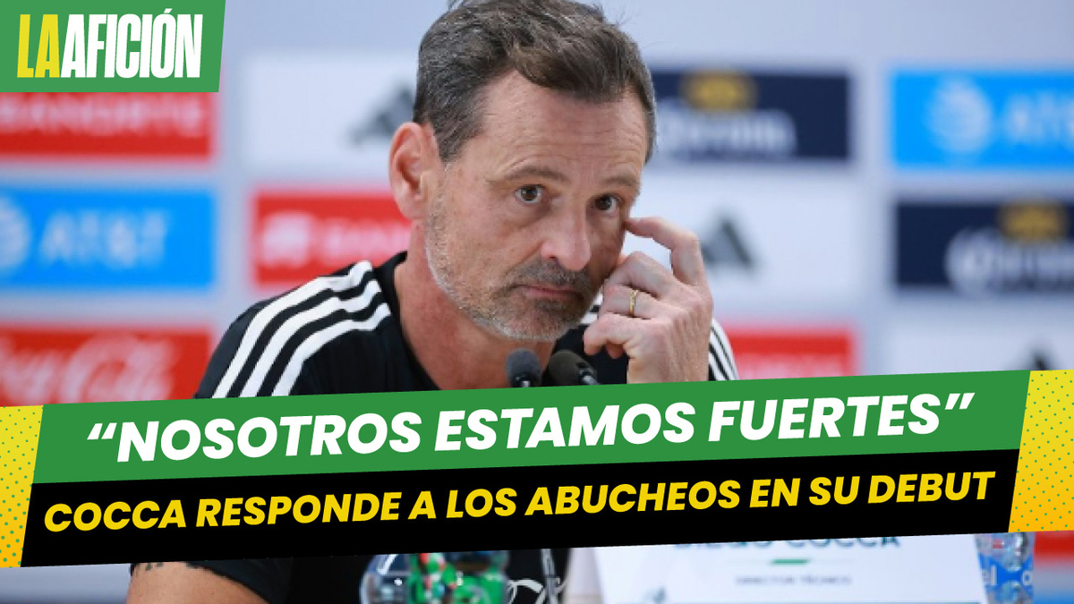 La respuesta de Diego Cocca a los abucheos en su debut con el Tri en el Estadio Azteca