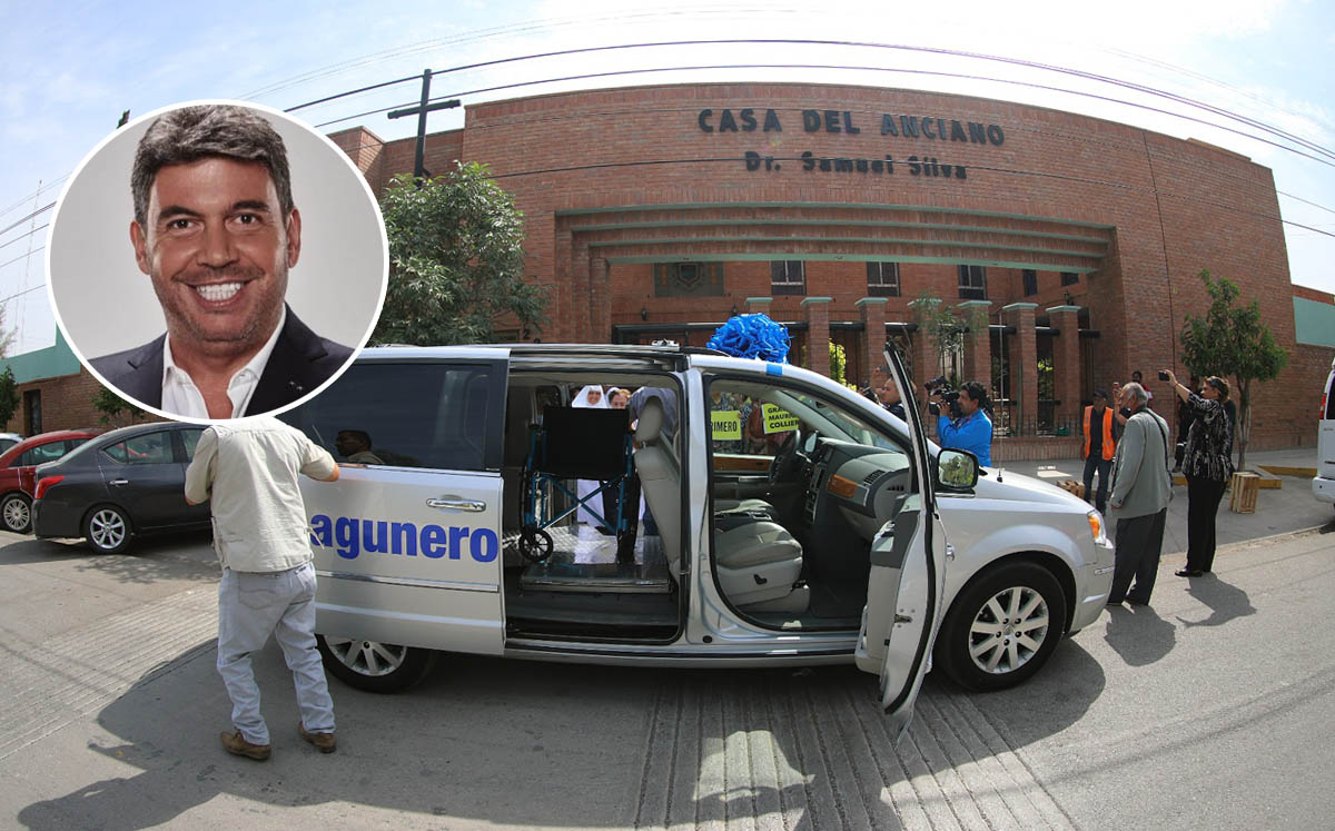 ¡Se cumplió! Casa del Anciano de Torreón recibe camioneta donada por juez de Shark Tank. | Manuel Guadarrama