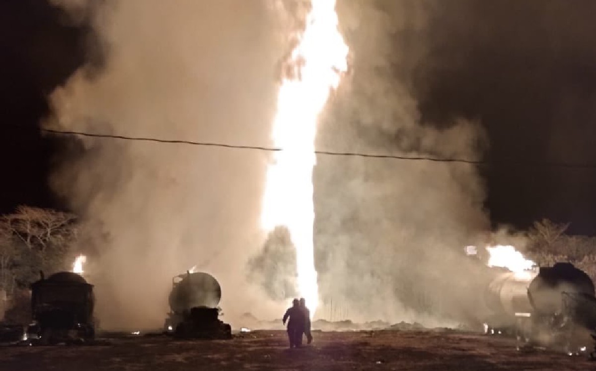 En Tabasco explota toma clandestina
