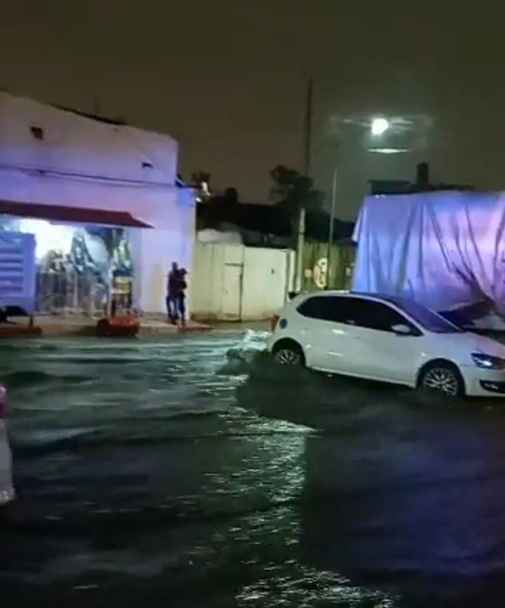 Inundación en Ciudad de México.