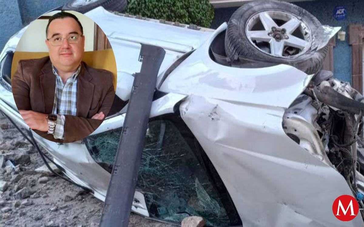 Investigan choque en camioneta oficial del gobierno municipal de Guanajuato