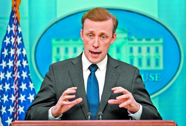 Jake Sullivan, asesor de seguridad nacional de Estados Unidos. Kevin Lamarque/AP