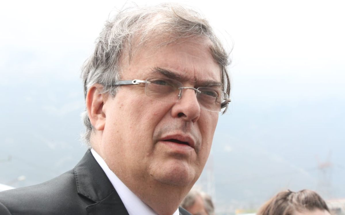 Marcelo Ebrard, secretario de Relaciones Exteriores. Leonel Rocha