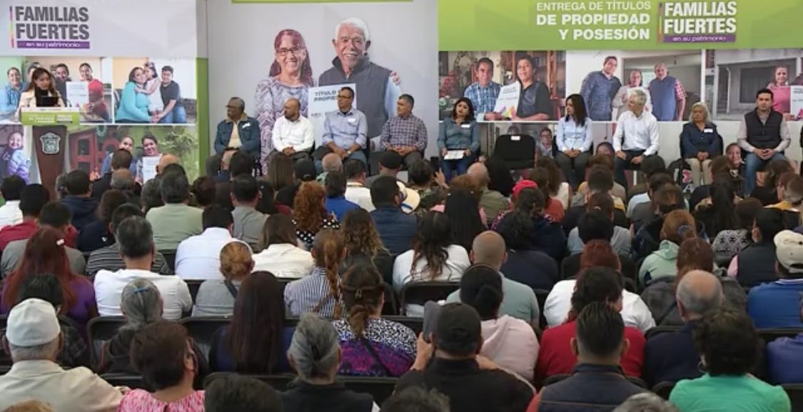 Programa Familias Fuertes en el Patrimonio ha dado certeza jurídica al patrimonio de más de 48 mil familias en el Edomex. Especial