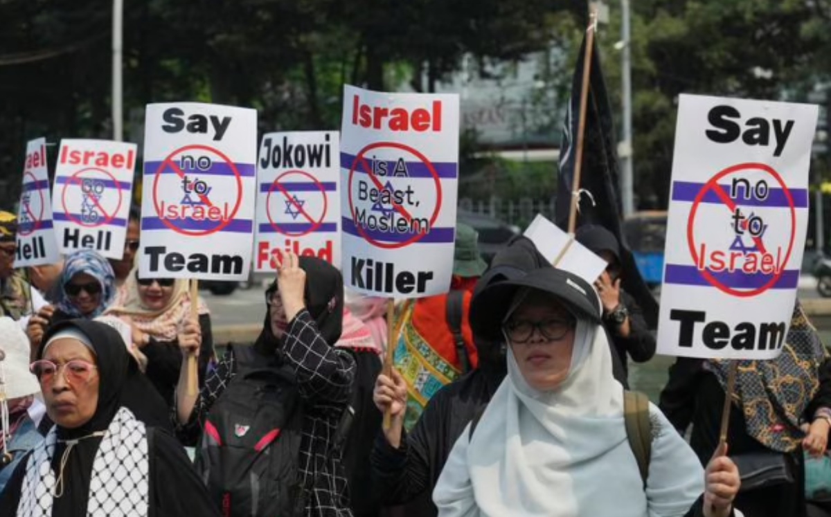 Hubo protestas para impedir que Israel dispute este mundial. (AP)