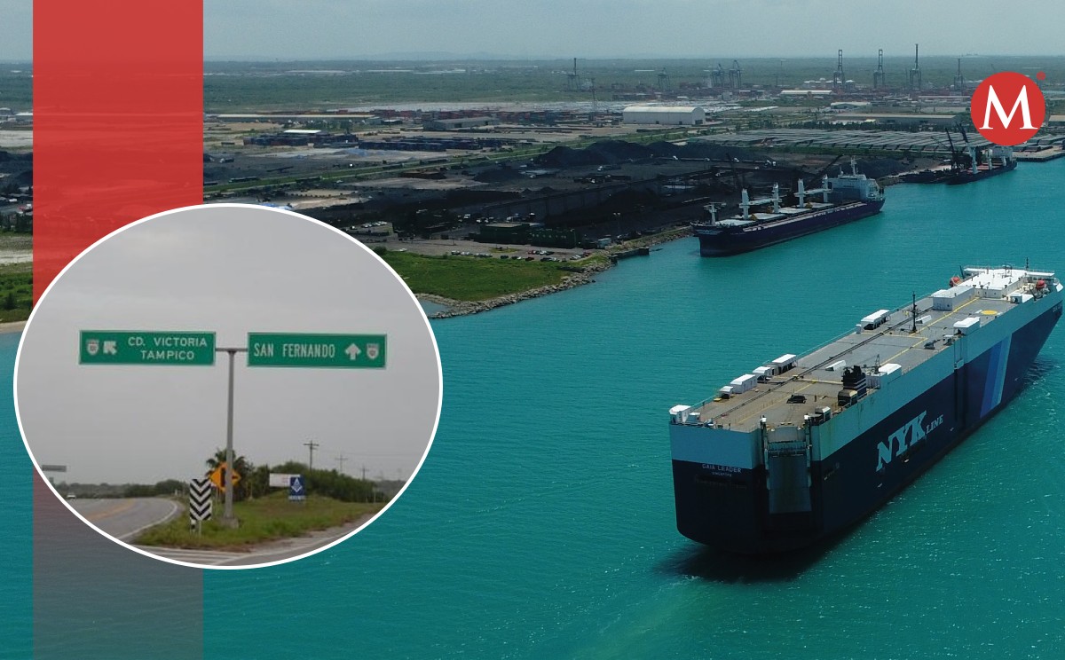 Los puertos tamaulipecos manejan parte de la mercancía por carreteras del noreste de México.