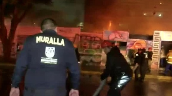 Se registra un fuerte incendio en la colonia Buenavista en la CdMx