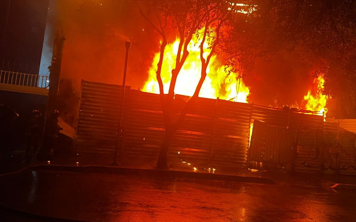 Se reporta incendio. (Especial)