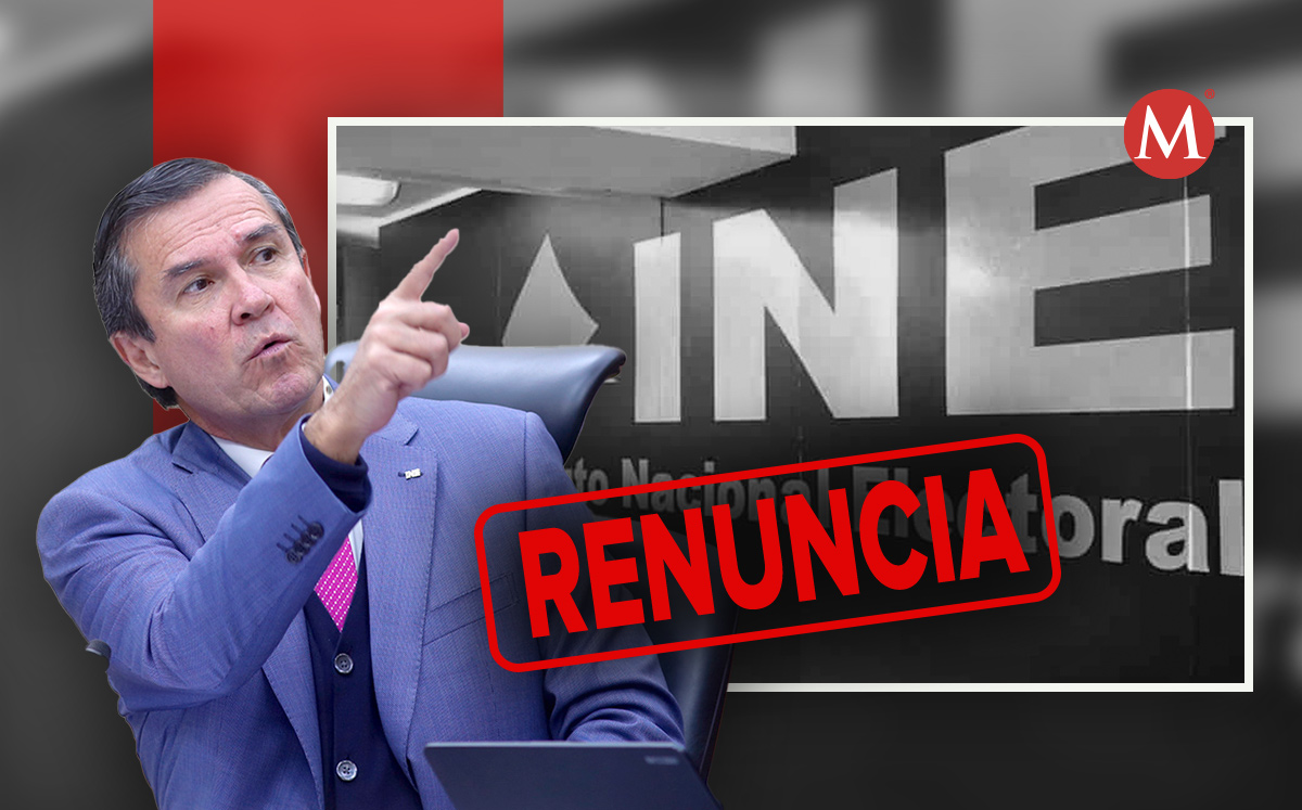 El secretario Ejecutivo del INE renunció tras los ataques en su contra. | Diseño