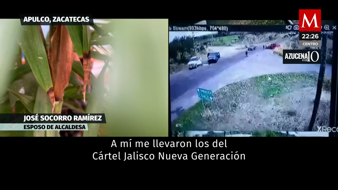 Alcaldesa de Apulco, Zacatecas, trabaja a distancia por el control del crimen organizado
