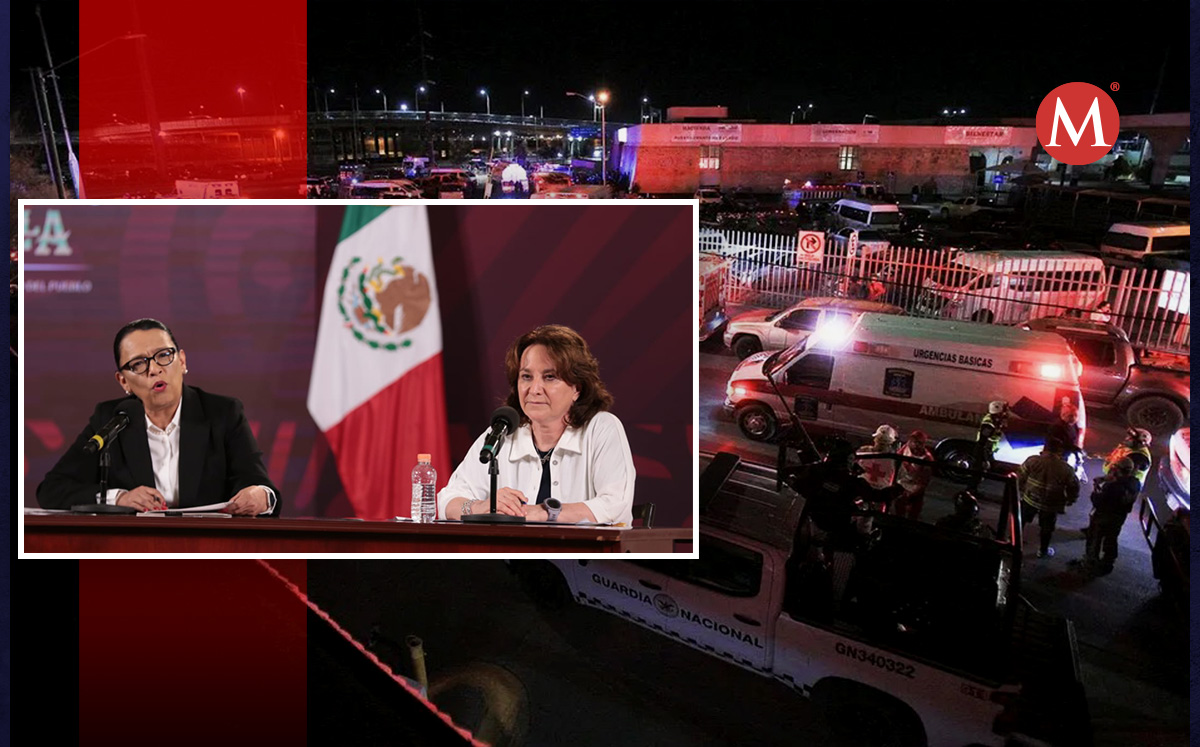 En conferencia, relataron cómo sucedieron los hechos en Ciudad Juárez. (Jesús Quintanar/EFE)