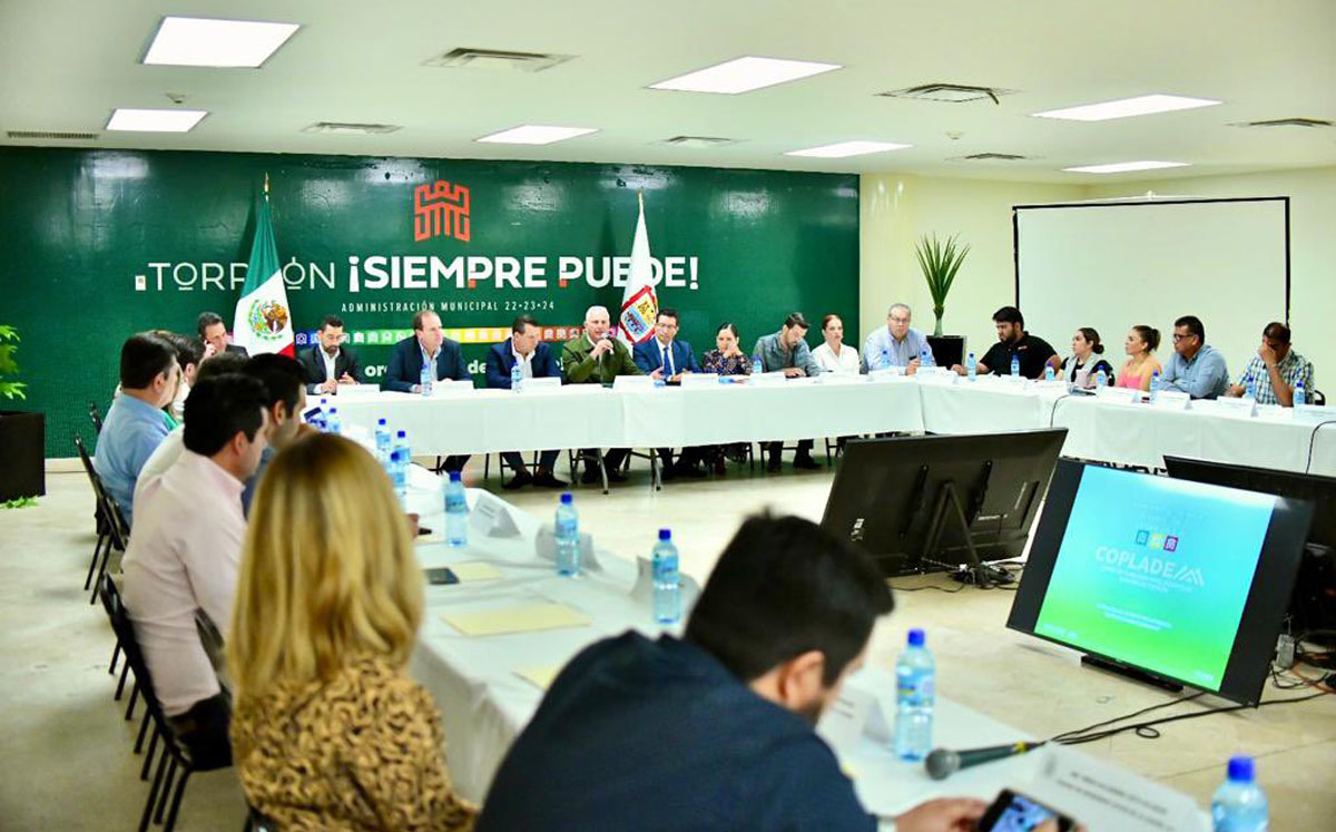 Copladem aprueba aplicación de 160 mdp para infrestructura social en Torreón. | Especial