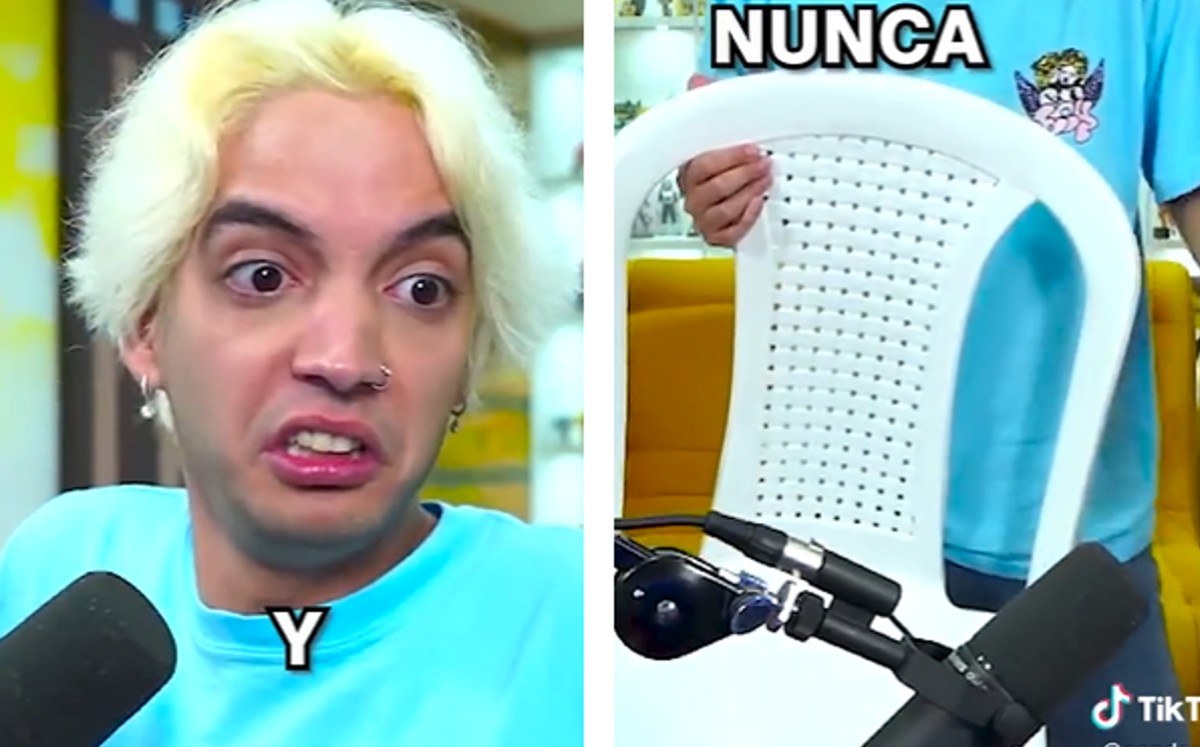 El creador de contenido compartió el video en TikTok / Capturas