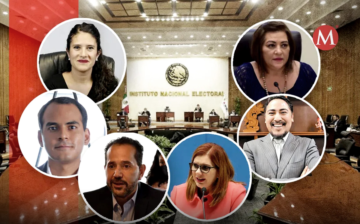 Ellos son los candidatos a consejeros electorales. (Especial)