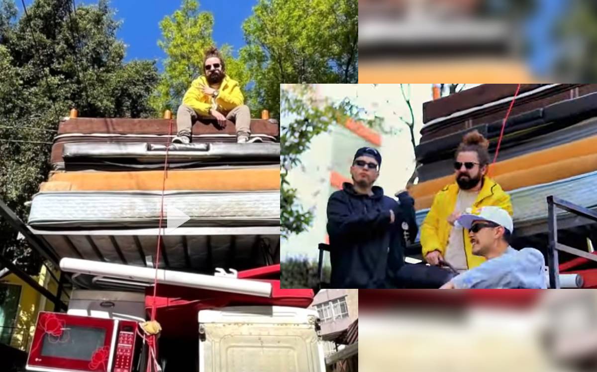 Ibarreche protagonista de video Fierro Viejo