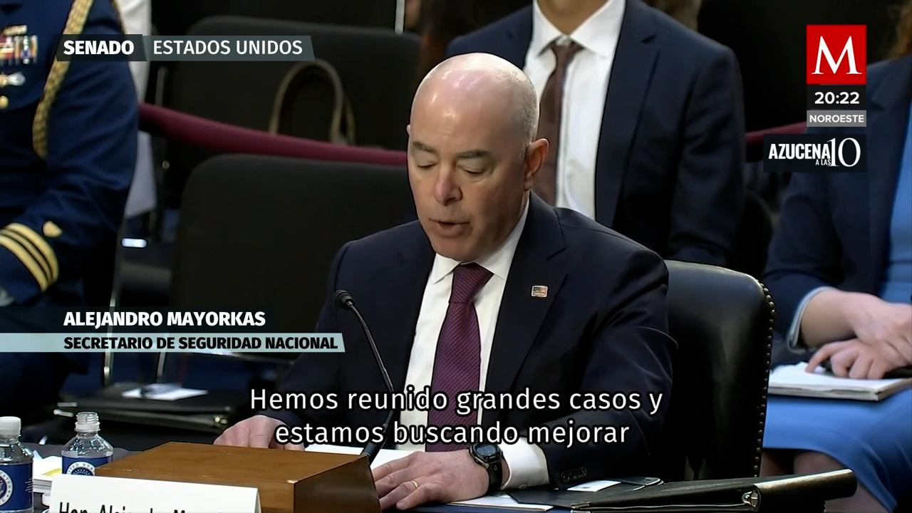 Mayorkas coincide en que sí hay partes de México bajo control del narcotráfico