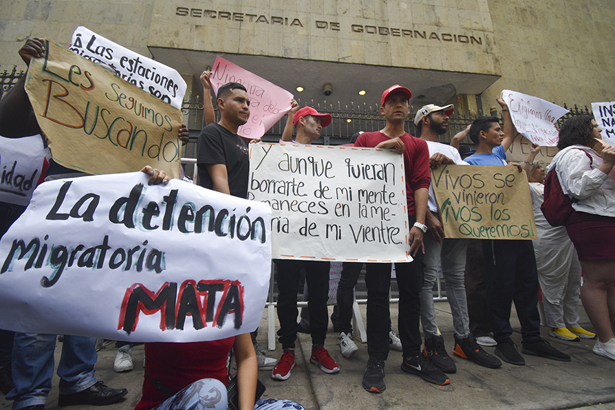 En su plan de acciones tienen contemplado acudir al Senado de la República para extender su pliego petitorio.│Haarón Álvarez