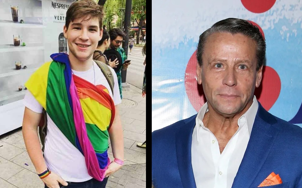 Sebastián arremete contra su papá Alfredo Adame. | ESPECIAL