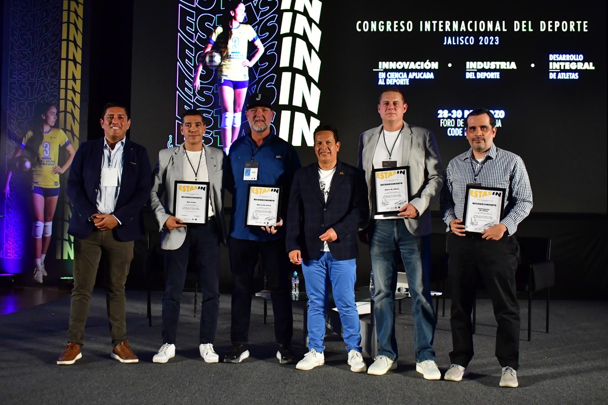 Segundo día del Congreso Internacional del Deporte Jalisco 2023. (Cortesía)