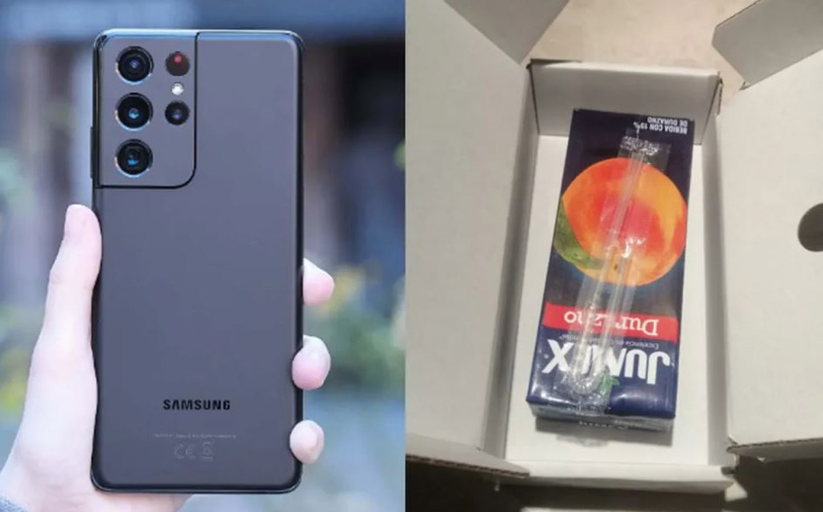 En Torreón, joven recibe un jugo al comprar celular en línea, "ni siquiera es de manzana". | Especial