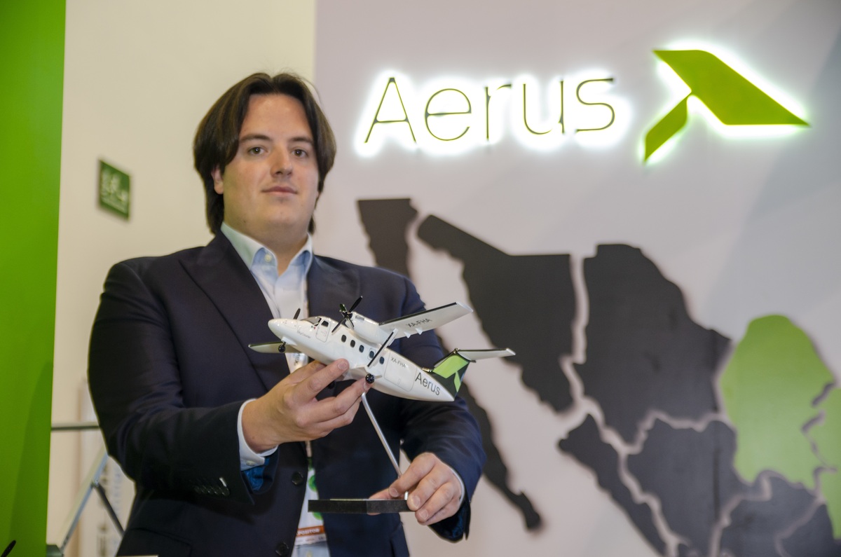 Para el primer trimestre de 2025 tendrán 14 aeronaves, detalló Javier Herrera, director de Aerus. (Daniel Ramírez Ibarra)