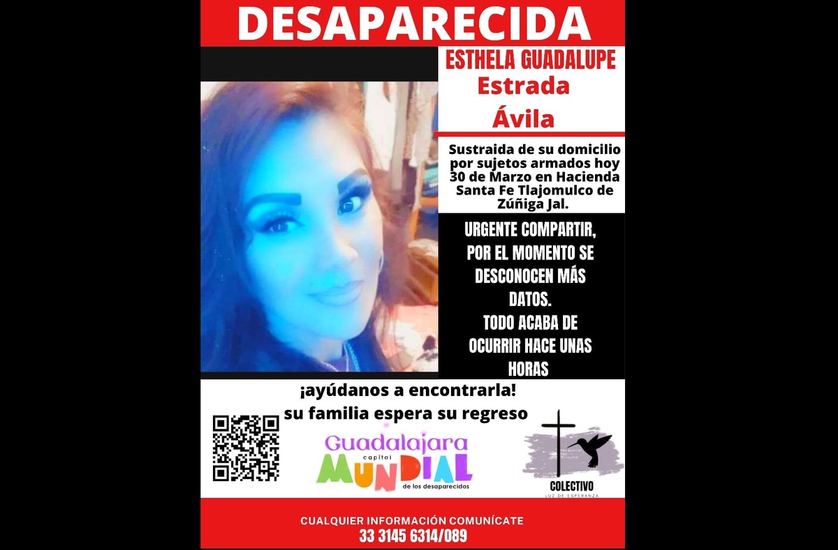 Buscan a Estela Guadalupe Estrada Ávila. (Especial)
