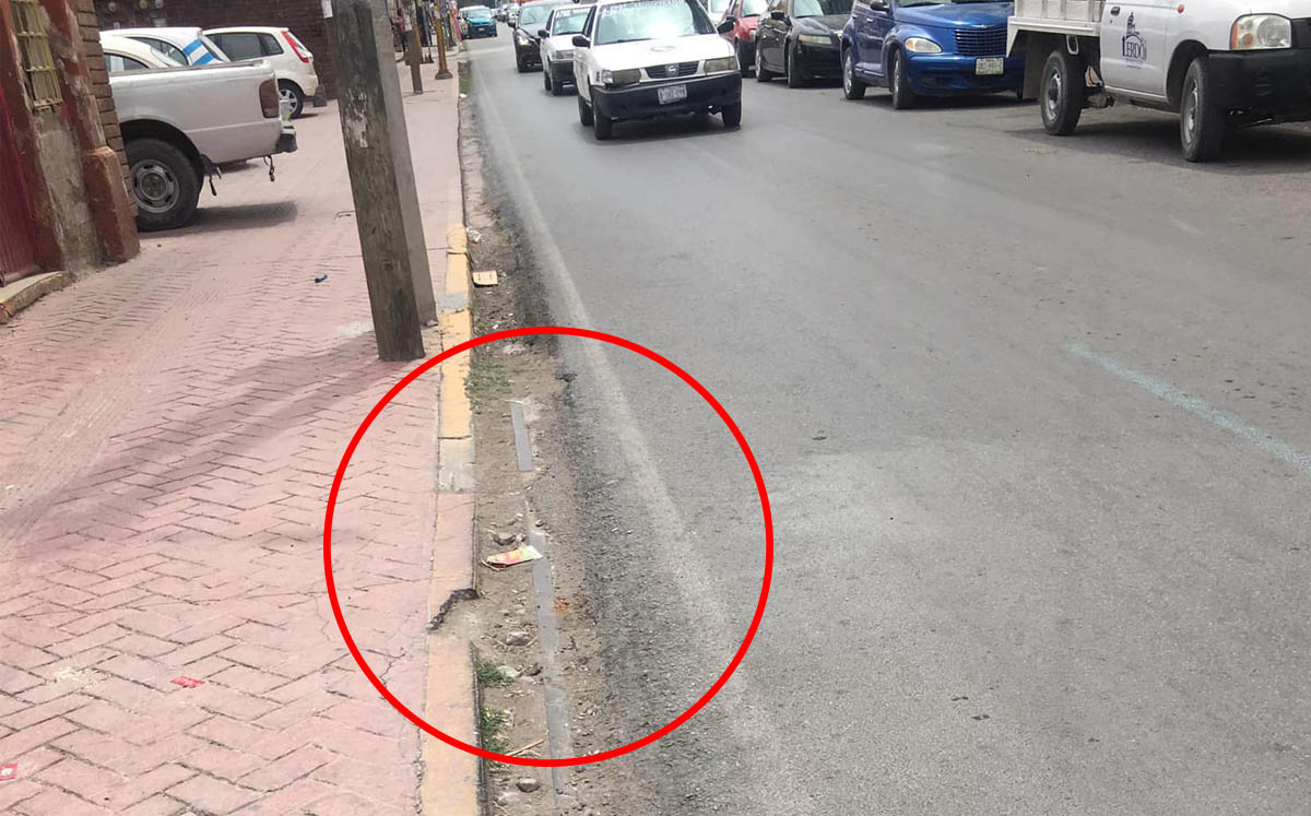 ¡Enterramos el pasado! Reportan hallazgo de supuestas vías antiguas de tranvía en Lerdo. | Especial
