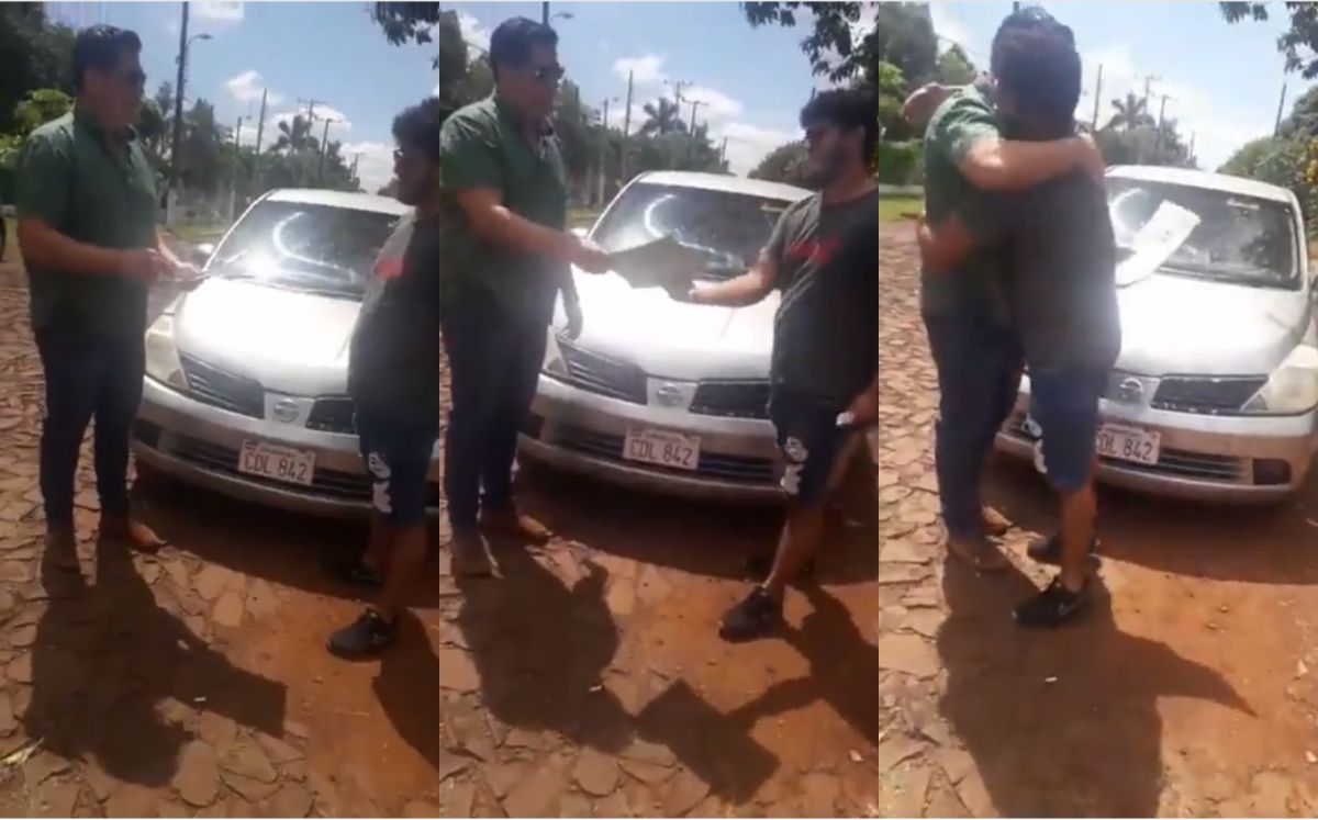 Hombre devuelve automóvil en rifa (Especial).