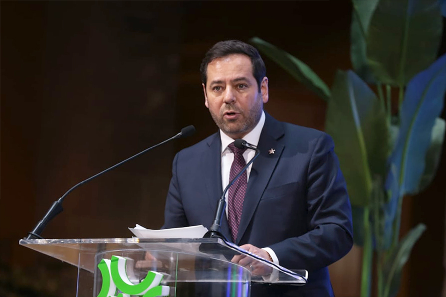 José Abugaber, presidente reelecto de la CONCAMIN.│Jesús Quintanar