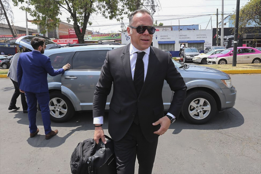 Miguel Ontiveros Alonso, abogado de Emilio Lozoya.│Javier Ríos