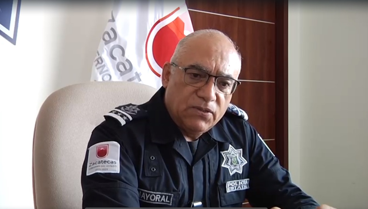 El secretario de seguridad pública de Zacatecas, Arturo Medina Mayoral. (Omar Hernández)