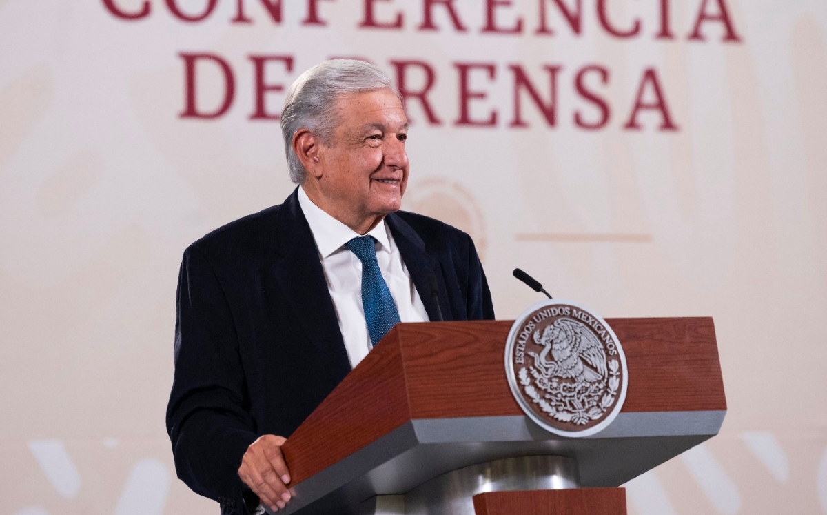 Conferencia mañanera el 31 de marzo en Palacio Nacional. | Cortesía