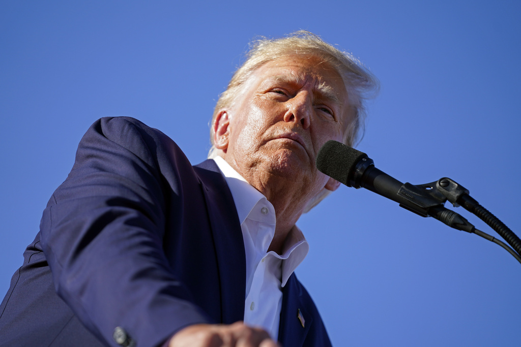 El ex presidente de los Estados Unidos, Donald Trump. (AP)