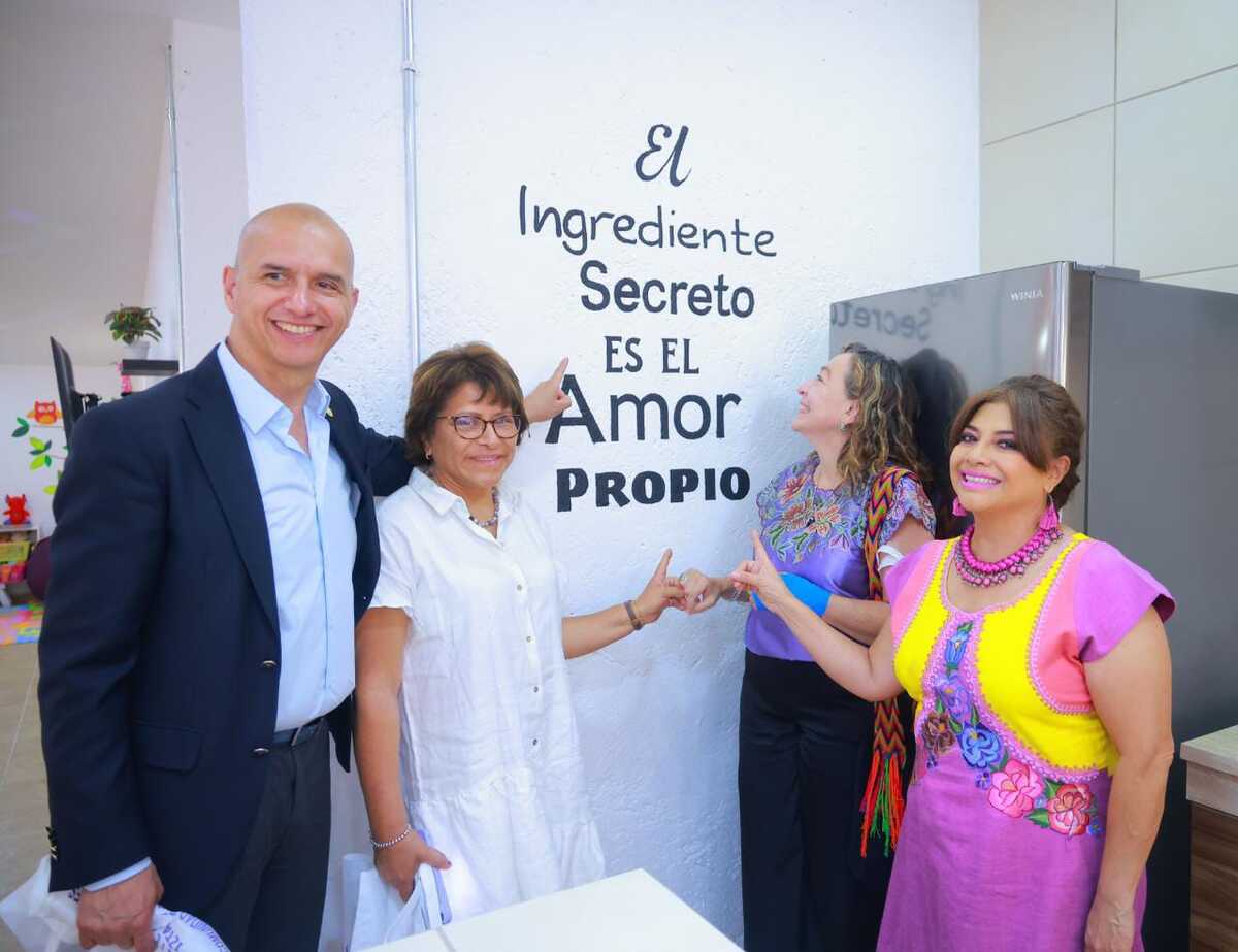 El lugar está destinado a mujeres.