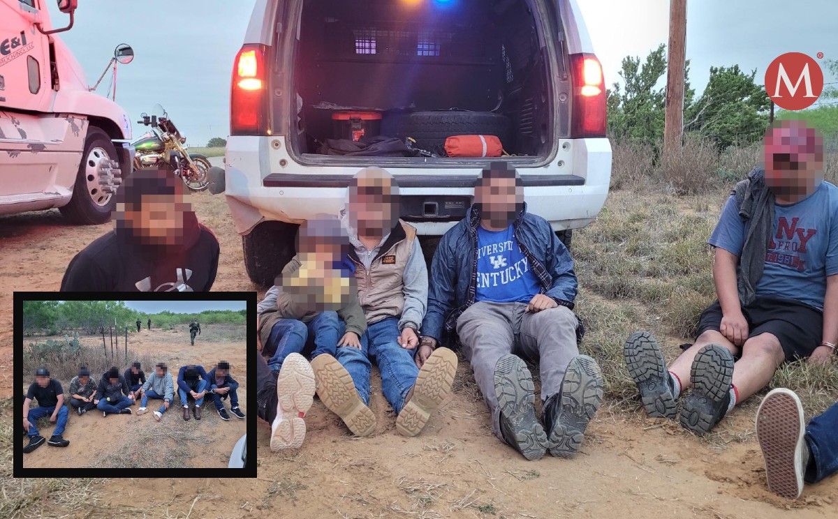 Encuentran a migrantes dentro de un remolque en frontera de Tamaulipas