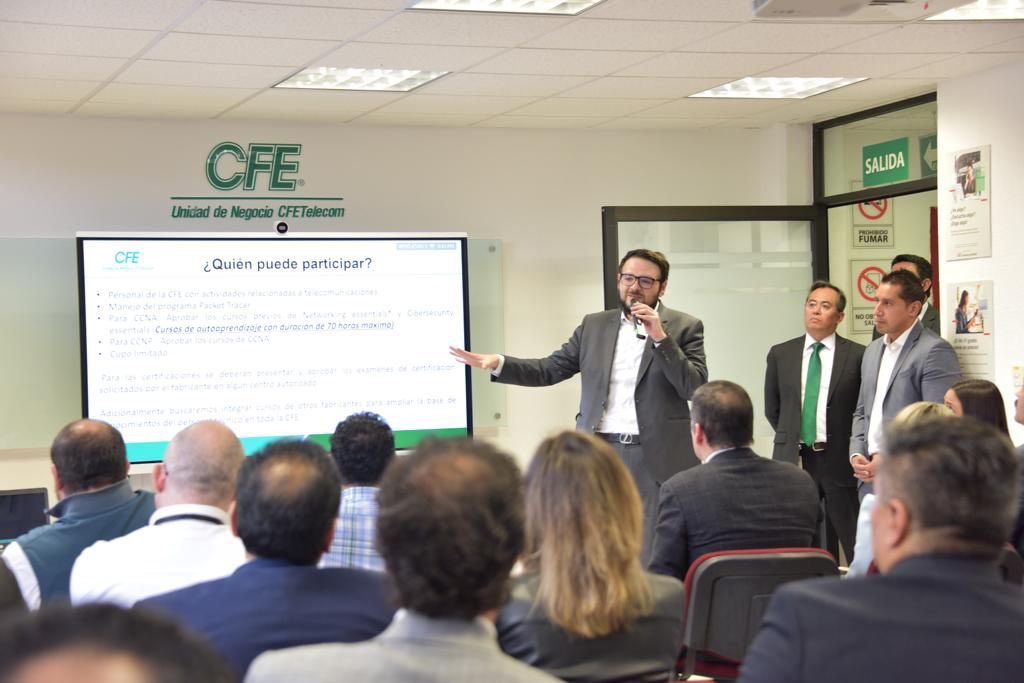 Inauguración del laboratorio de telecomunicaciones de CFE Telecom. | Especial