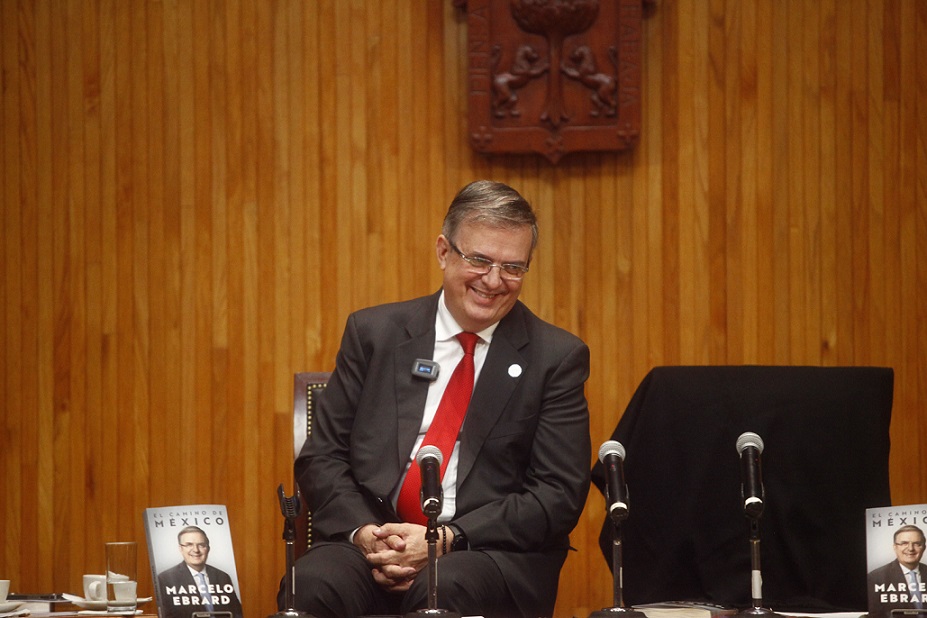 Marcelo Ebrard presenta su libro ‘El Camino de México’ (Fernando Carranza)