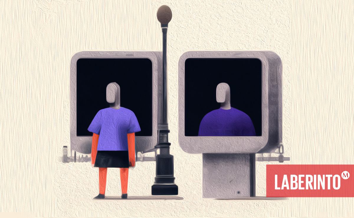 "¿Qué tan privado es lo privado?". (Generada con DALL E)