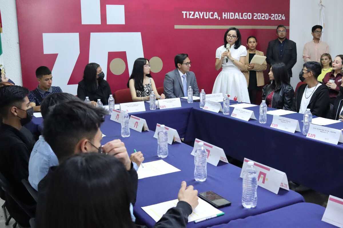 Realizan el primer Cabildo Juvenil en Tizayuca.