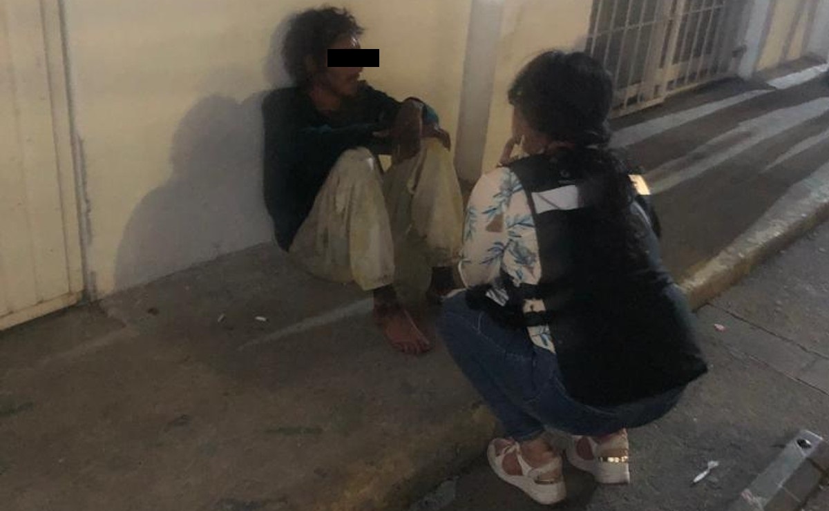 Daniel no aceptó el traslado a un albergue ni la atención médica de autoridades del DIF Guadalajara (Cortesía)