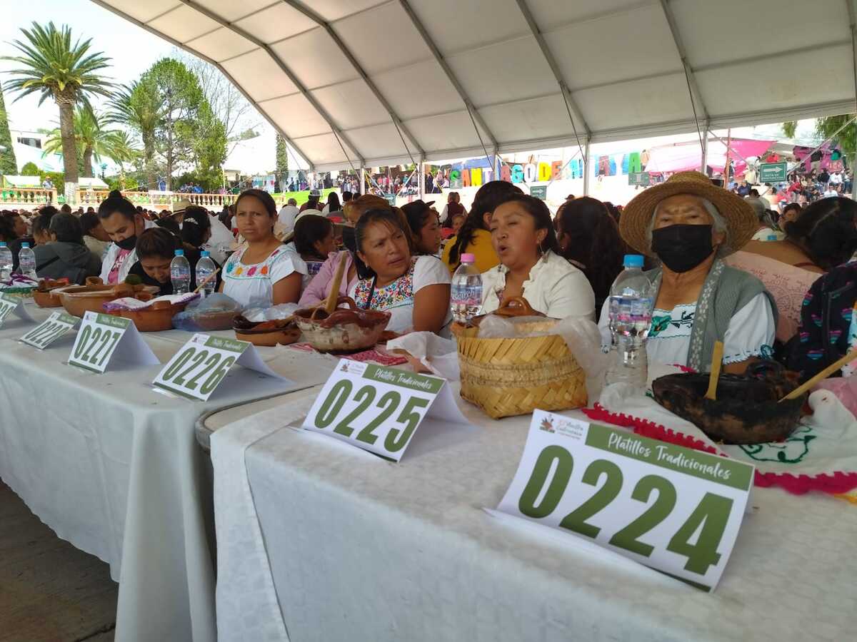 Muestra gastronómica de Santiago de Anaya. (Alejandro Reyes)